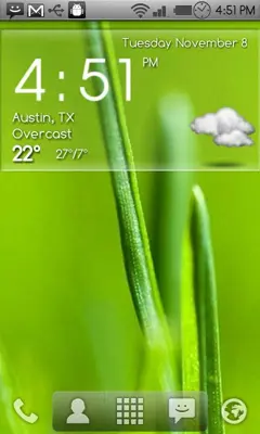 Digital clock & world weather widget theme pack 1 android App screenshot 1